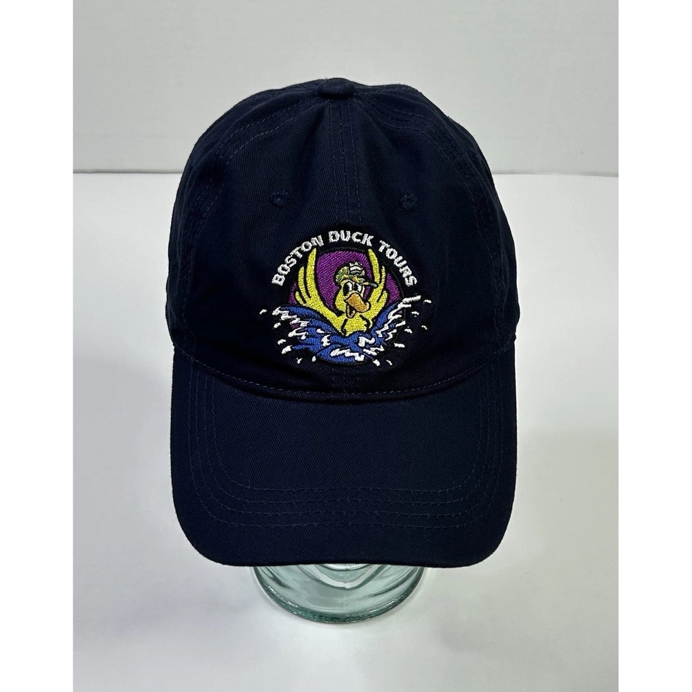 Boston Duck Tours Hat Baseball Cap Adult Navy Blue Adjustable back